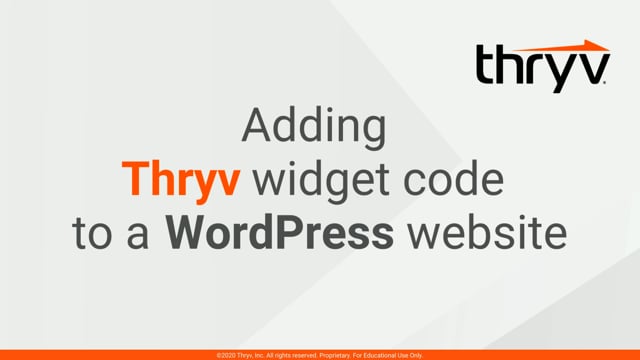 Website Builder – Thryv