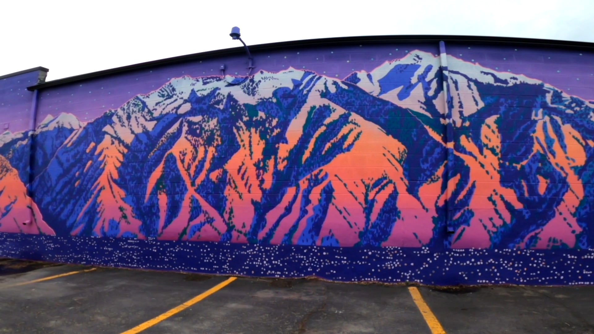 Wasatch Crown Mural