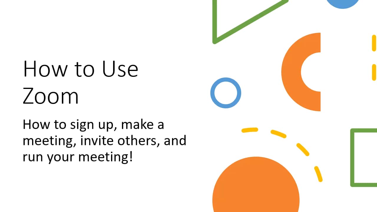 How to do a Zoom Meeting on Vimeo