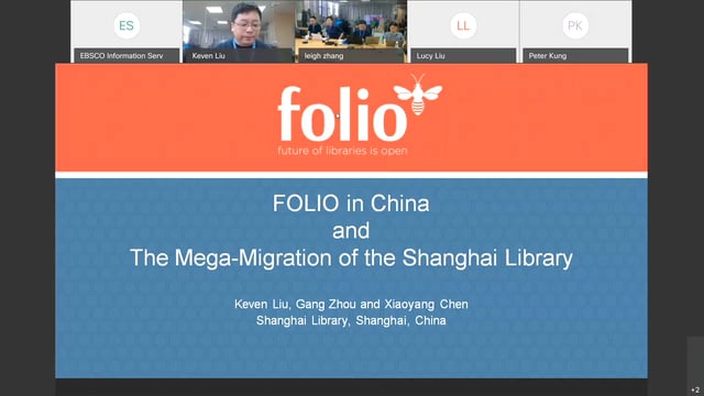 FOLIO Community Update from Shanghai Library