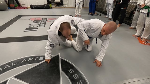 Half Guard Dog Fight Attacks