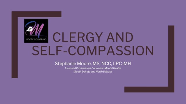 Lunch Chat 3: Self-Care and Self-Compassion May 13