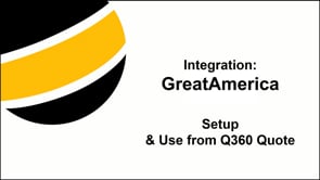 Integration with GreatAmerica