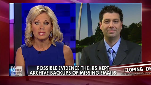 2014-06-25 - Gretchen Carlson - Evidence IRS kept email backups for FISMA.mp4