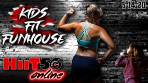 Kids Fit Funhouse | Red White & Blue Theme | with Coach Tammy | 5/14/20