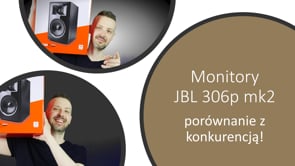 Monitory JBL 306p MK2 na tle konkurencji