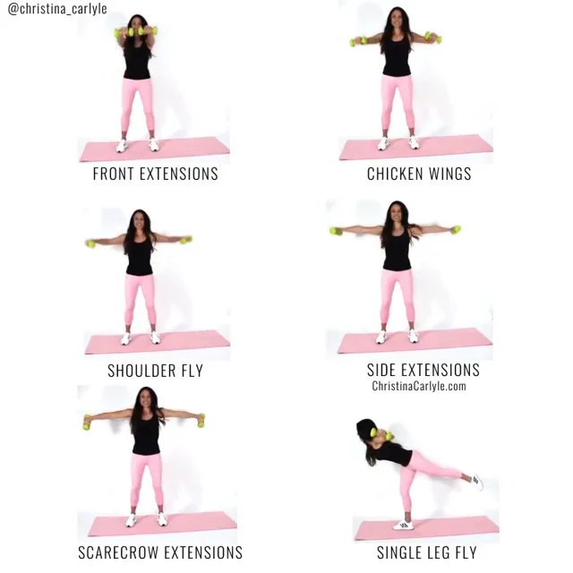 The Best Shoulder Exercises for Women You should Do - Christina Carlyle