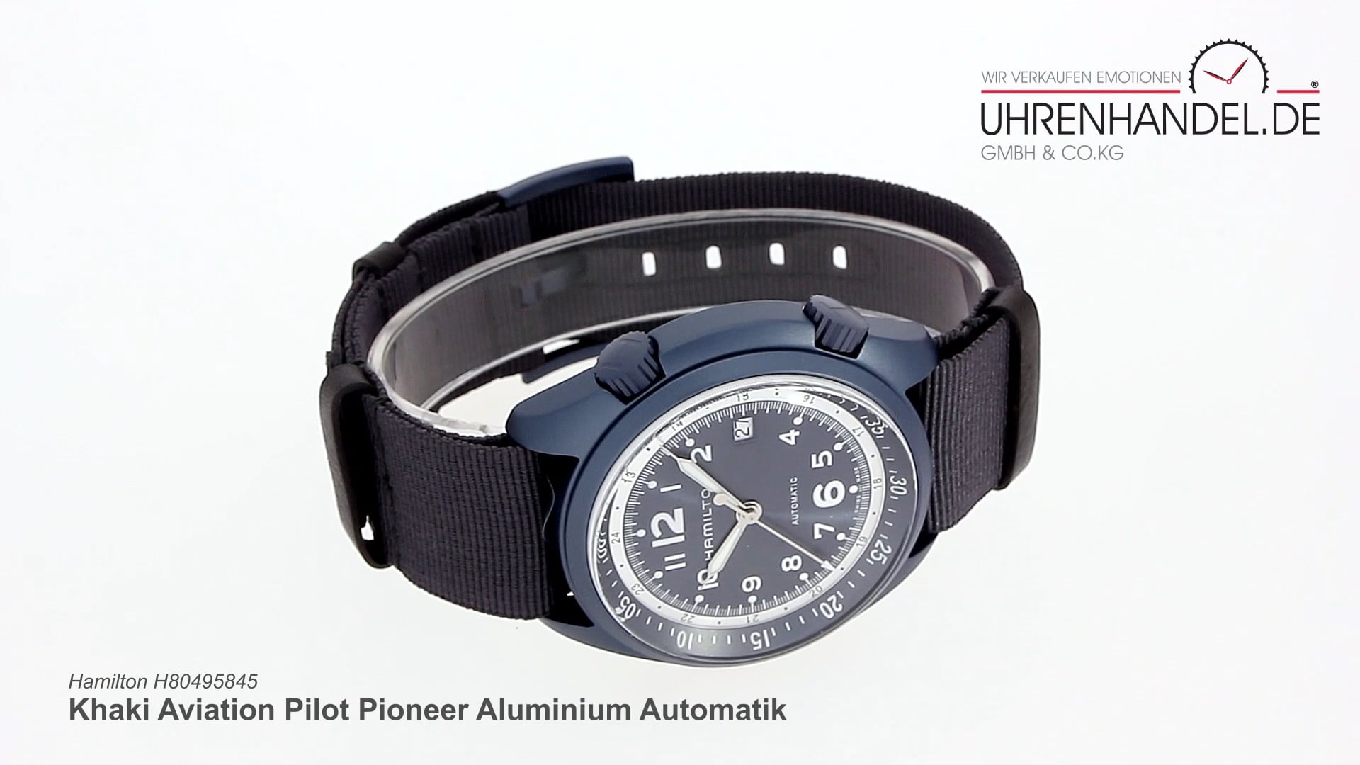 hamilton khaki aviation pilot pioneer aluminium