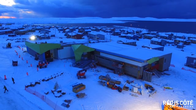 Building the New Health Centre in Sanikiluaq, Nunavut