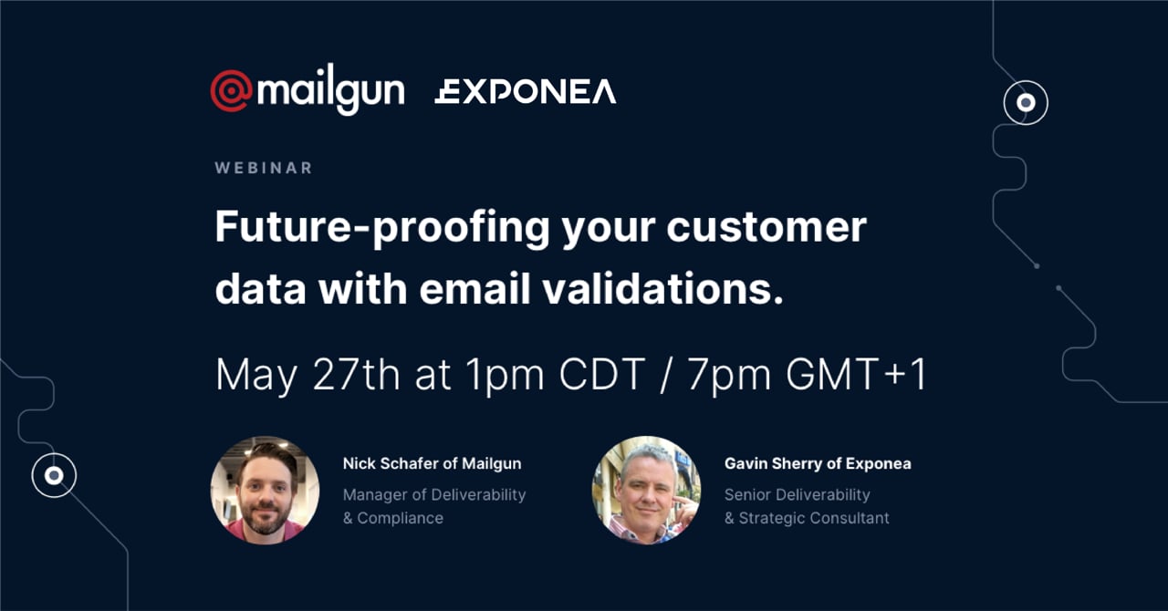Future-proofing your customer data with email validations.