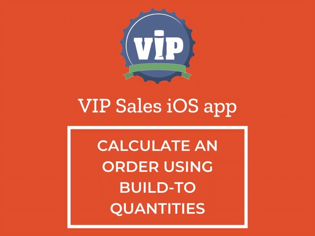 VIP Sales iOS app training videos on Vimeo