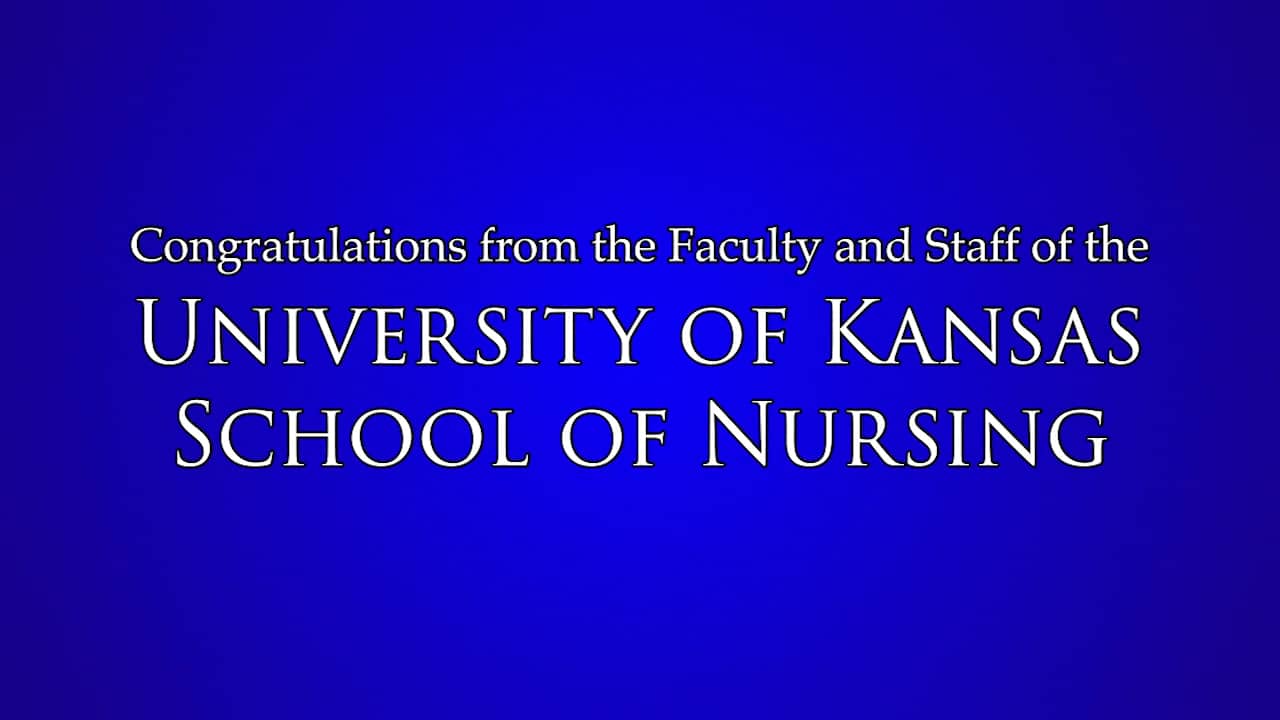 Congratulations KU School of Nursing Graduates! on Vimeo