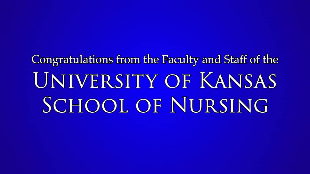 Congratulations KU School of Nursing Graduates! on Vimeo