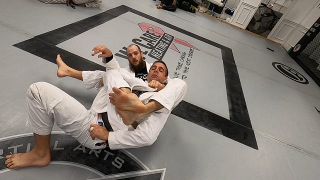 Deep Half Guard Sweeps to Submission Sequence; Bow & Arrow Choke