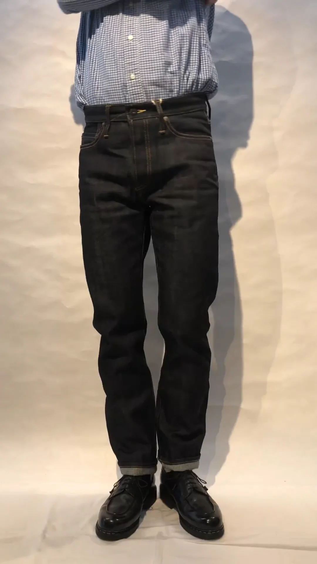 TELLASON デニム スリムストレートジーンズ サイズ29 14.75オンス TELLASON テラソン GUSTAVE 14.75oz スリムテーパード ジーンズ