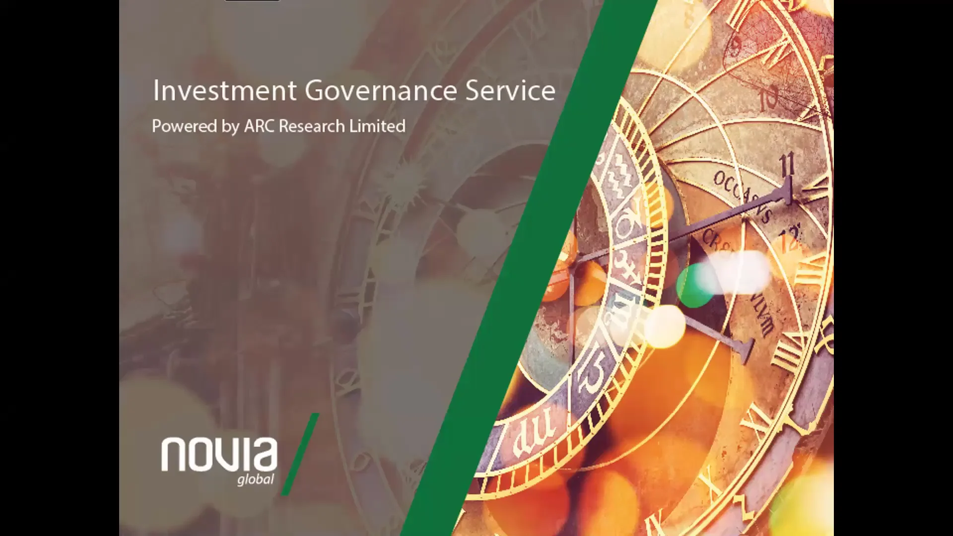The Novia Global Investment Governance Service on Vimeo
