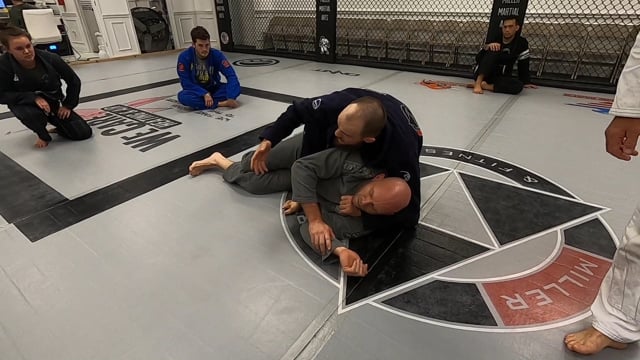 Chair Sit Back Take to Choke Submissions