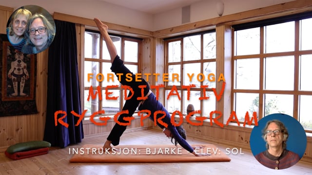 Meditativ ryggprogram - fortsetter yoga