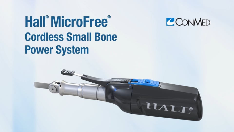 Hallu00ae Microfreeu00ae Cordless Small Bone Power System