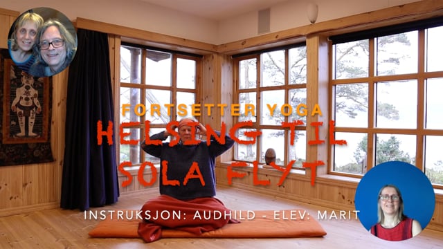 Helsing til Sola - flyt - fortsetter yoga