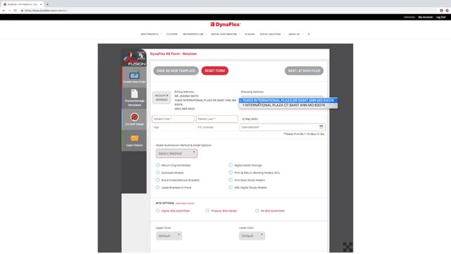 DynaFusion Template Assistance - DynaFlex