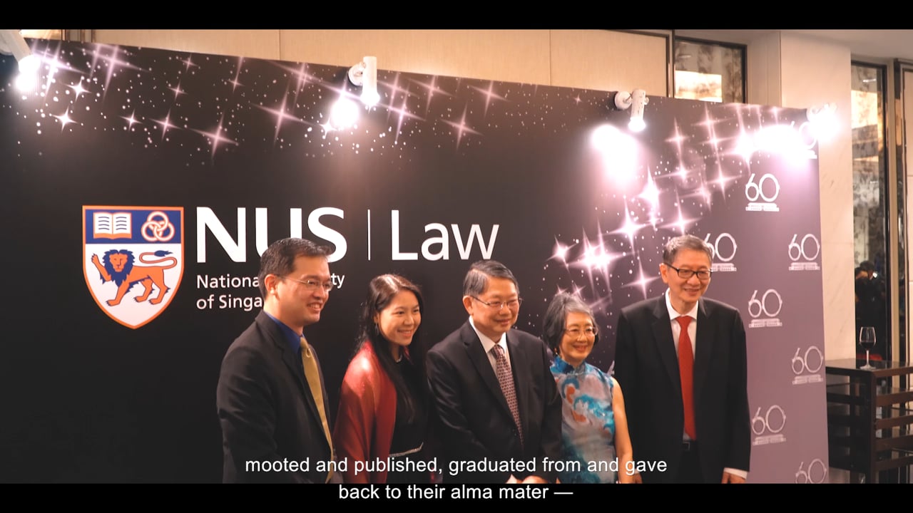 National University of Singapore Law School 60th Anniversary