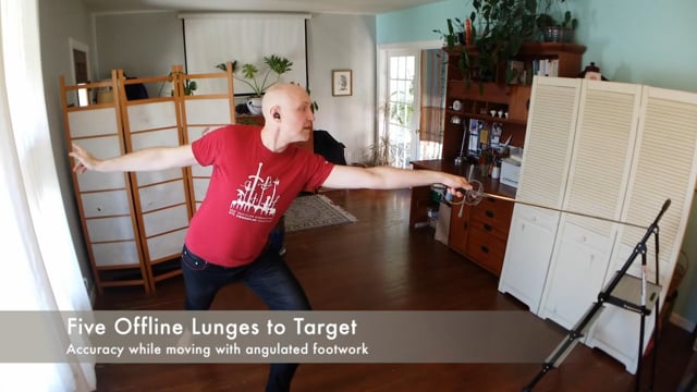 Five Offline Lunges to Target | RA Solo
