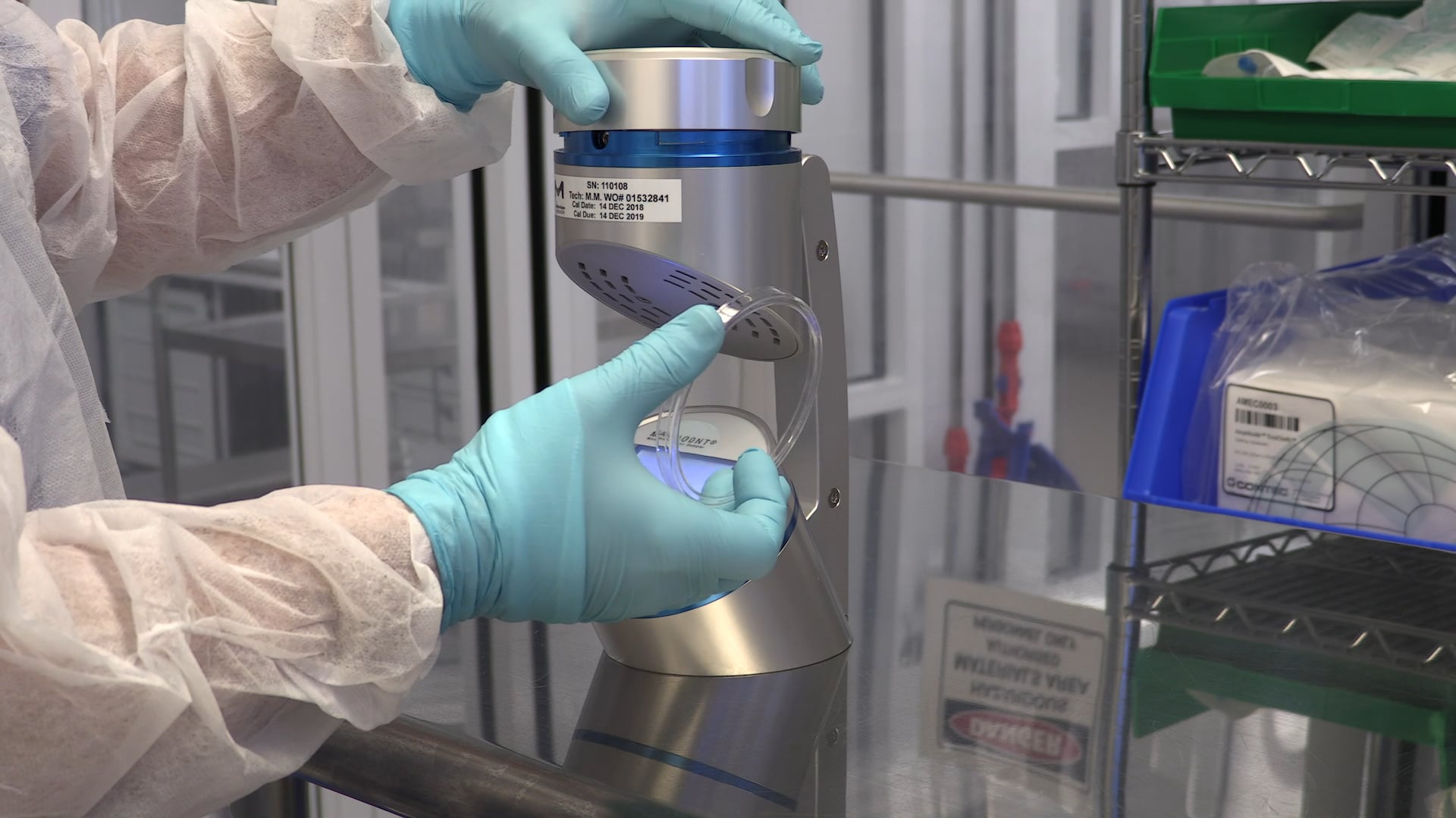 EM 7 Viable Air Sampling on Vimeo