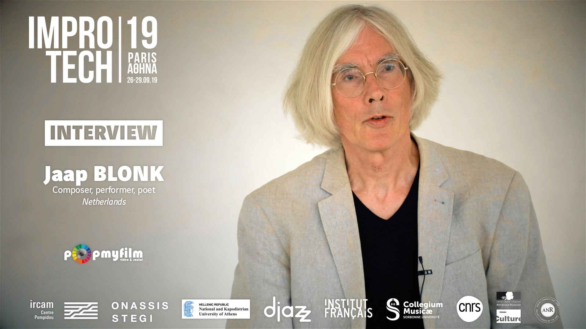 Improtech 19 -Interview - Jaap BLONK