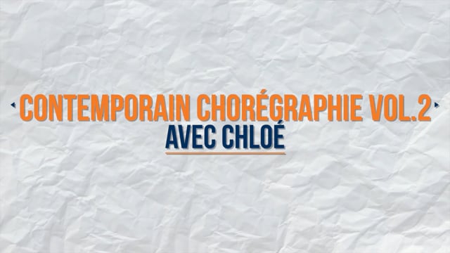 Chorégraphie Vol.2 avec Chloé