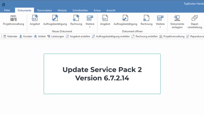 Neues Update Vers. 6.7.2.14