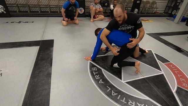 Deep Half Guard Waiter Sweep Options
