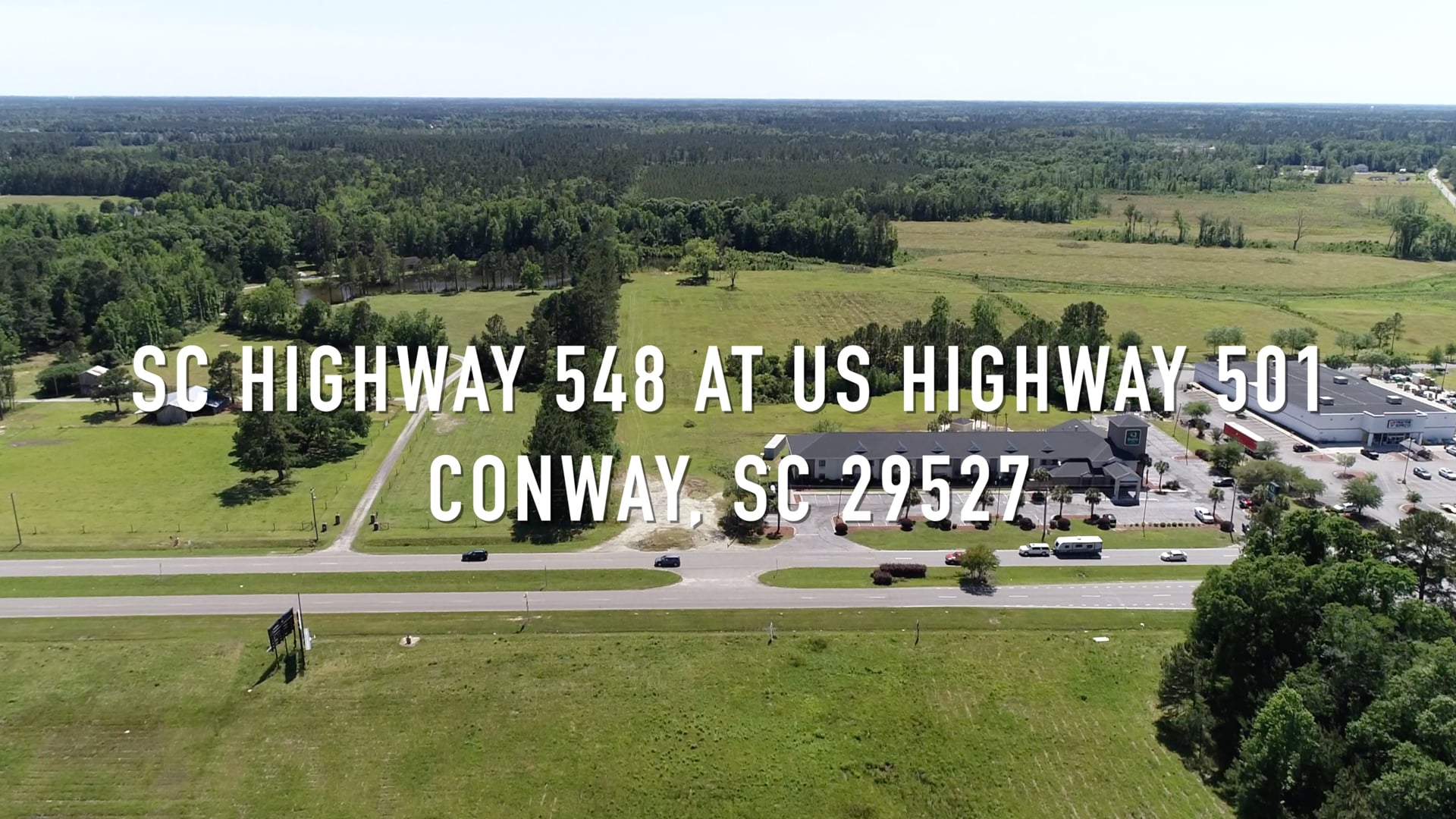 Full video for SC Highway 548 at US Highway 501 | Conway, SC 29527