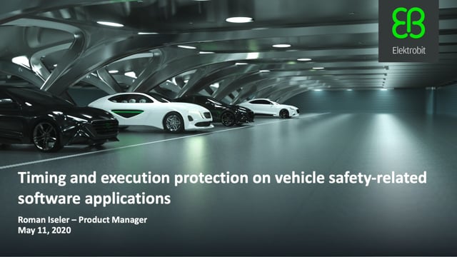 Timing and execution protection on vehicle safety-related software applications