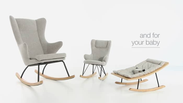 Chaise A Bascule Basic Dark Grey Vente En Ligne De Transat Bebe Bebe9