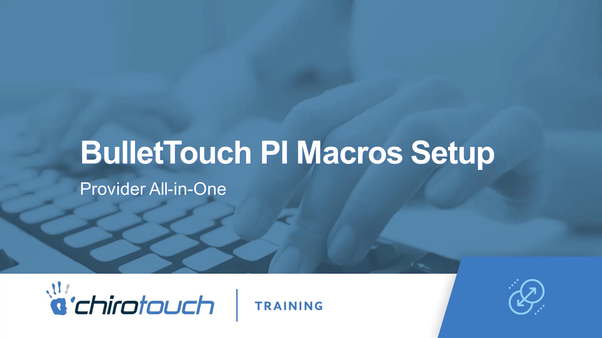 BulletTouch PI Macros Setup