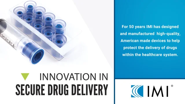 RXinsider  Prep-Lock™ From IMI Guards Against Drug Diversion
