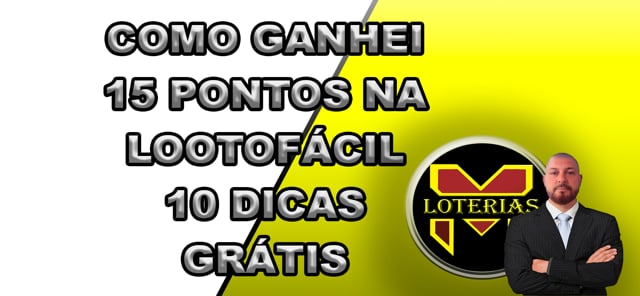 Como Ganhar na Lotofácil-Eu GANHEI 15 pontos  na Lotofácil e dou 10 dicas Grátis para você