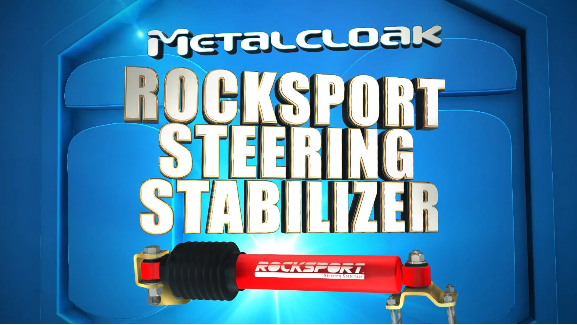 MetalCloak's RockSport Steering Stabilizer Kit, JL Wrangler, JT
