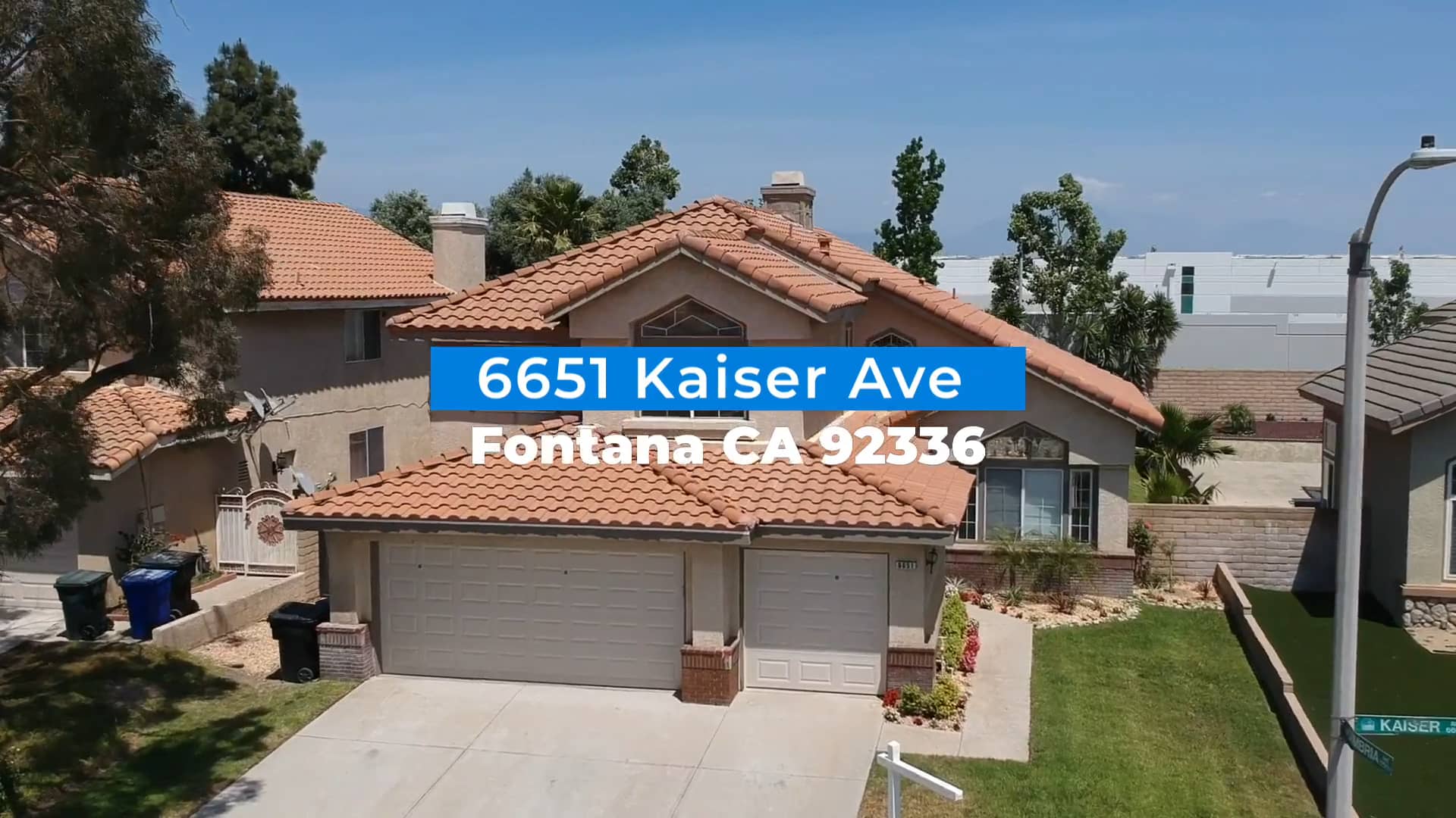 6651 Kaiser Ave Fontana CA 92336 North Fontana Home For Sale on Vimeo