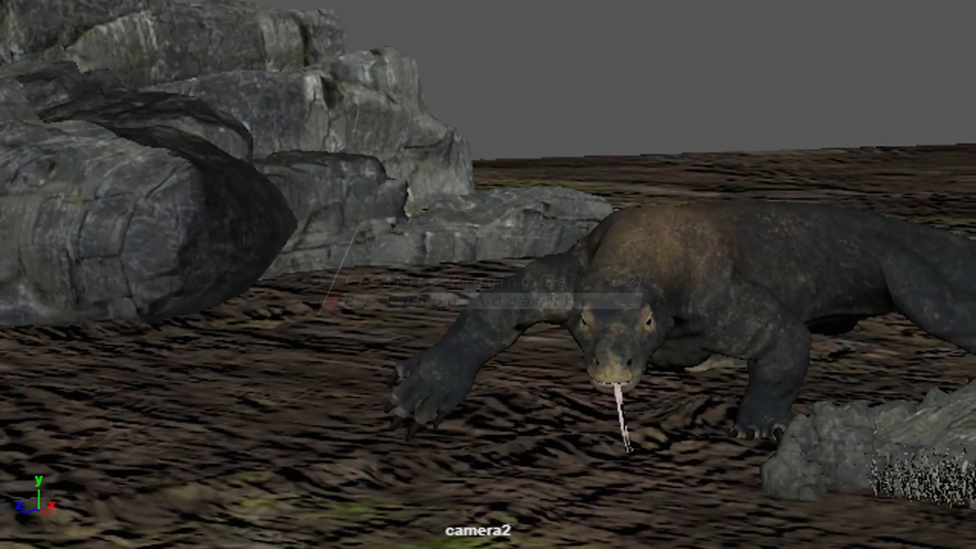 Advanced Creature Rigging - 02 : Komodo Dragon Rig
