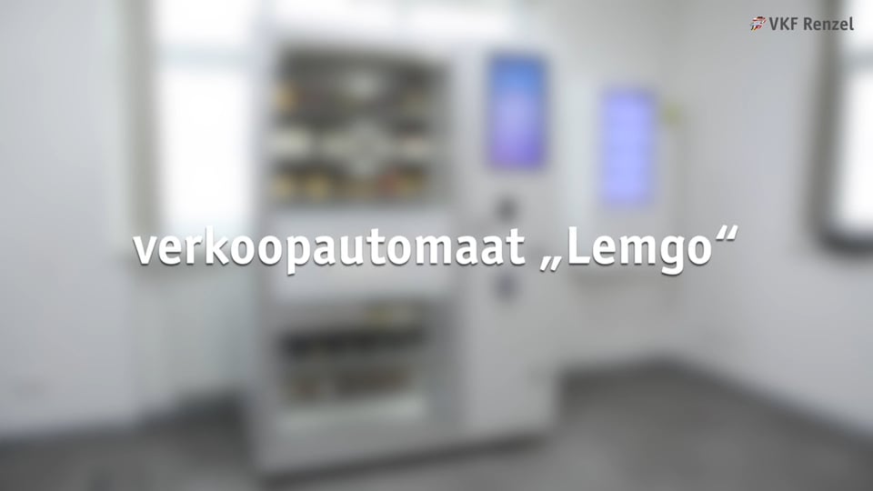 Productvideo verkoopautomaat Lemgo