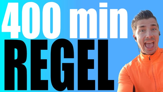 Die 400 Minuten Regel: Influencer werden