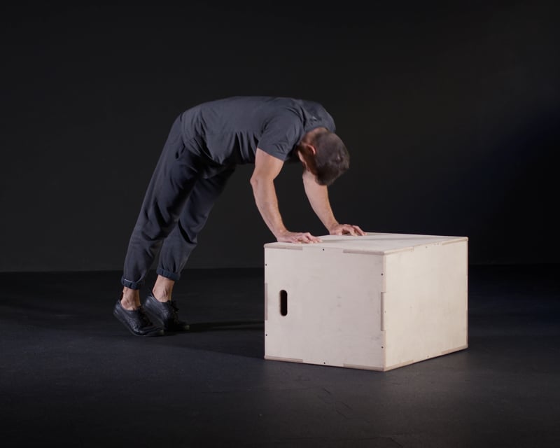 Incline Pike Push Ups