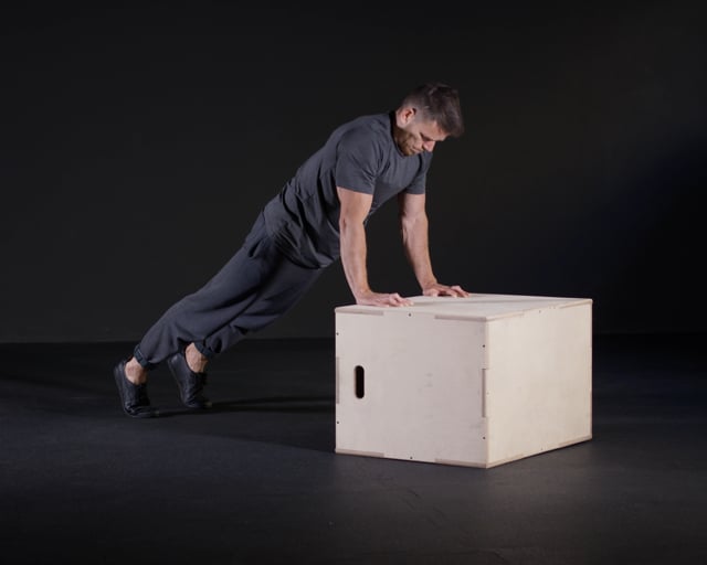 Incline Push Ups - Slow Motion