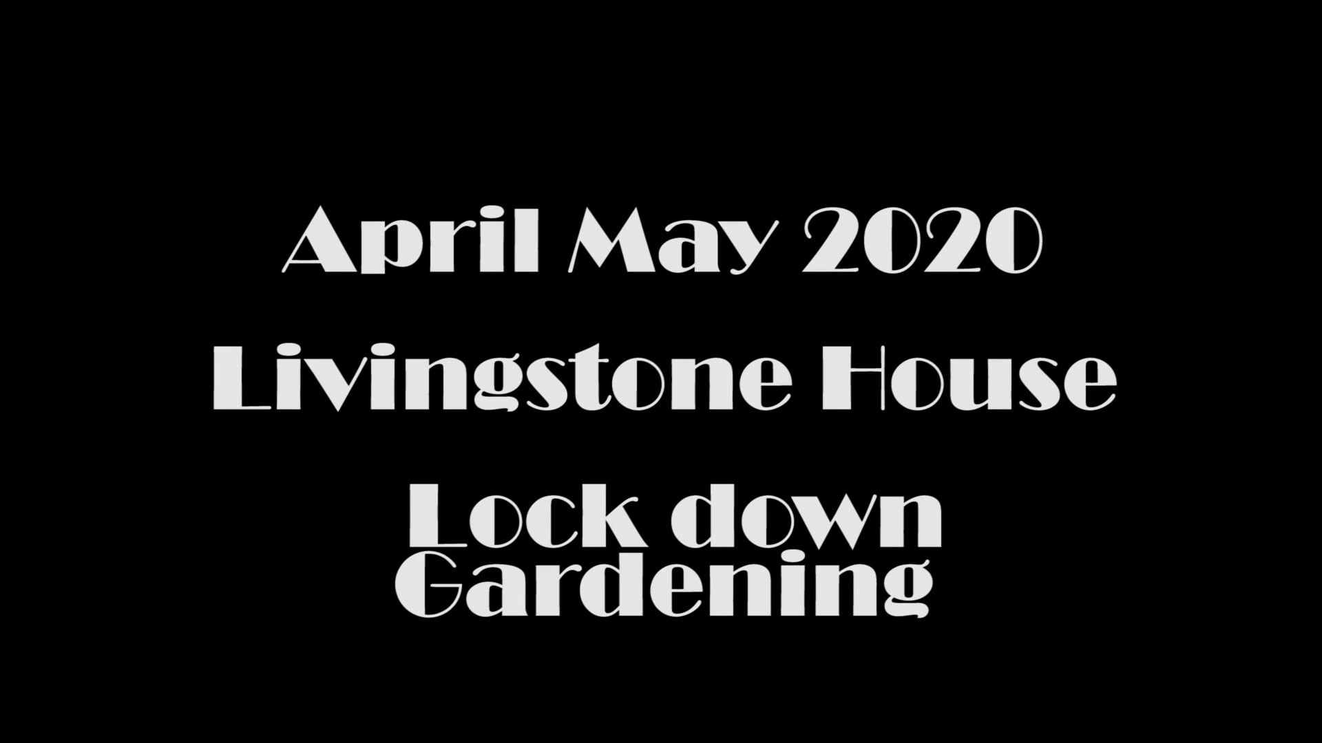 Livingstone House Lockdown Gardening on Vimeo