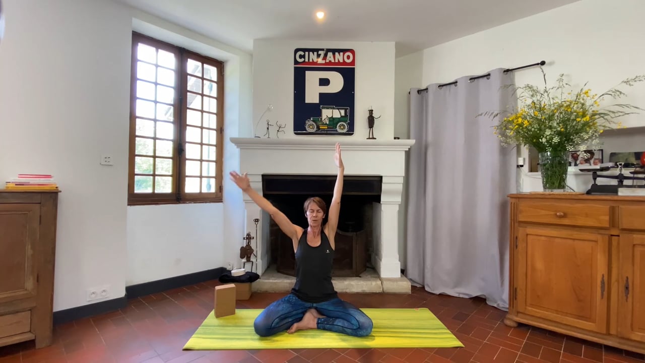20. Cours de Yoga - Flow pour ouvrir les hanches avec Sylvie Berardi (58 min)