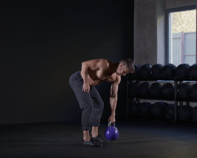 Bent Kettlebell Hand Switch