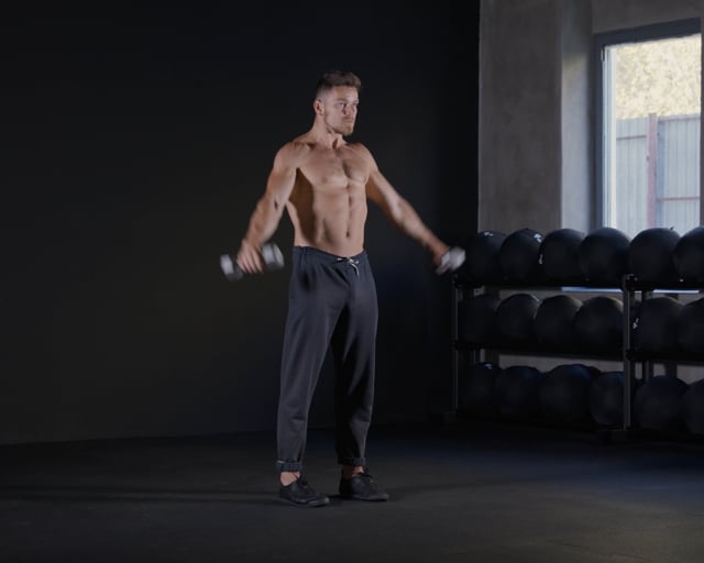 Lateral Raises - Dumbbell