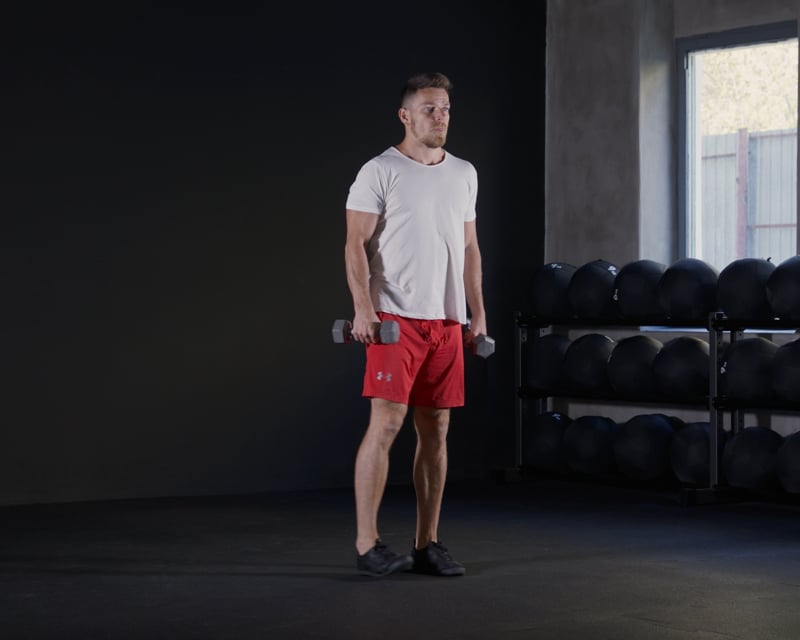Back Lunges - Dumbbell